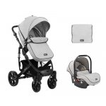 Carucior 3 in 1 KikkaBoo Beloved Light Grey