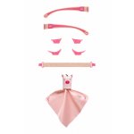 Kit de accesorii pentru ochelari Click&Change roz