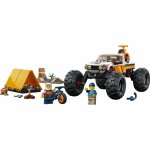 Lego City aventuri off road cu vehicul 4x4 60387
