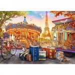 Puzzle Trefl Sarbatoare in Paris 500 piese