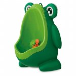 Pisoar baieti FreeON Frog cu ventuze green