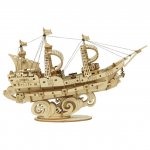 Puzzle 3D Sailing Ship lemn Rokr 118 piese