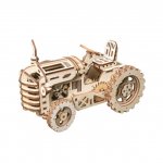 Puzzle 3D Tractor Rokr lemn 135 piese