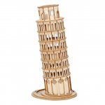 Puzzle 3D Turnul din Pisa lemn 137 piese