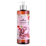 Sampon si gel de dus cu parfum natural de trandafir si extract de bujor Flower Romance Biobaza 400 ml