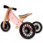 Tricicleta roz fara pedale transformabila Tiny Tot Plus 18 luni+ Kinderfeets