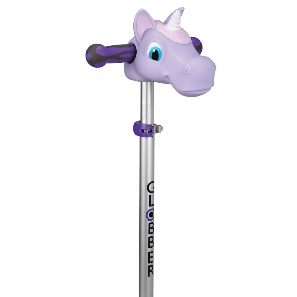 Accesoriu ghidon trotineta unicorn violet