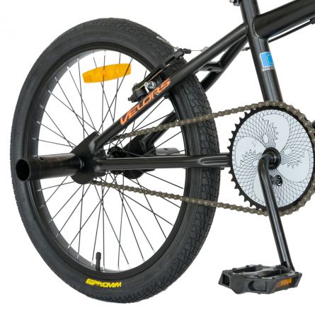 Bicicleta BMX 20 Inch Velors Rocker V2016A negruportocaliu - 6