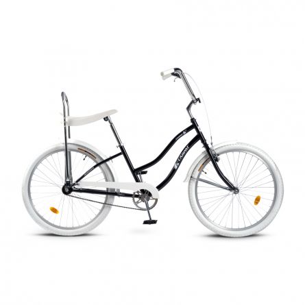 Bicicleta de oras CITY Carpat Liberta C2694A 26 inch NegruAlb