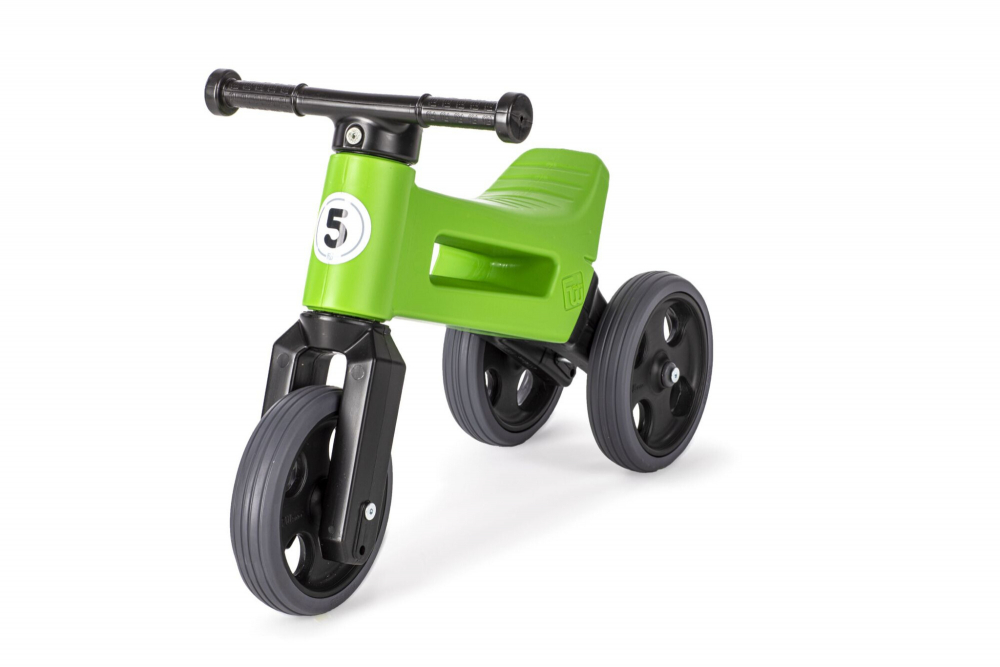 Bicicleta fara pedale Funny Wheels Rider Sport 2 in 1 Green - 8