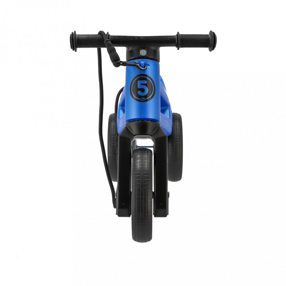 Bicicleta fara pedale 2 in 1 Funny Wheels Rider SuperSport Metallic Blue - 4