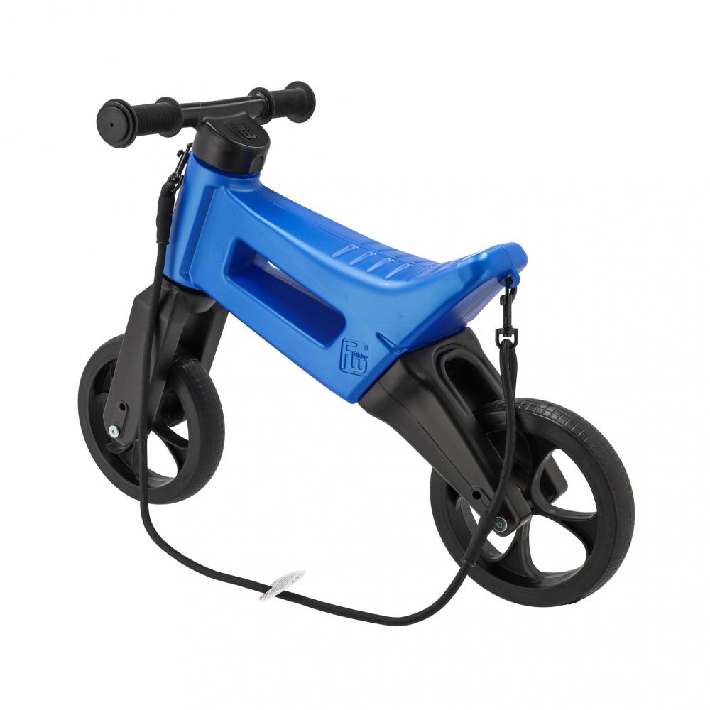 Bicicleta fara pedale 2 in 1 Funny Wheels Rider SuperSport Metallic Blue - 7