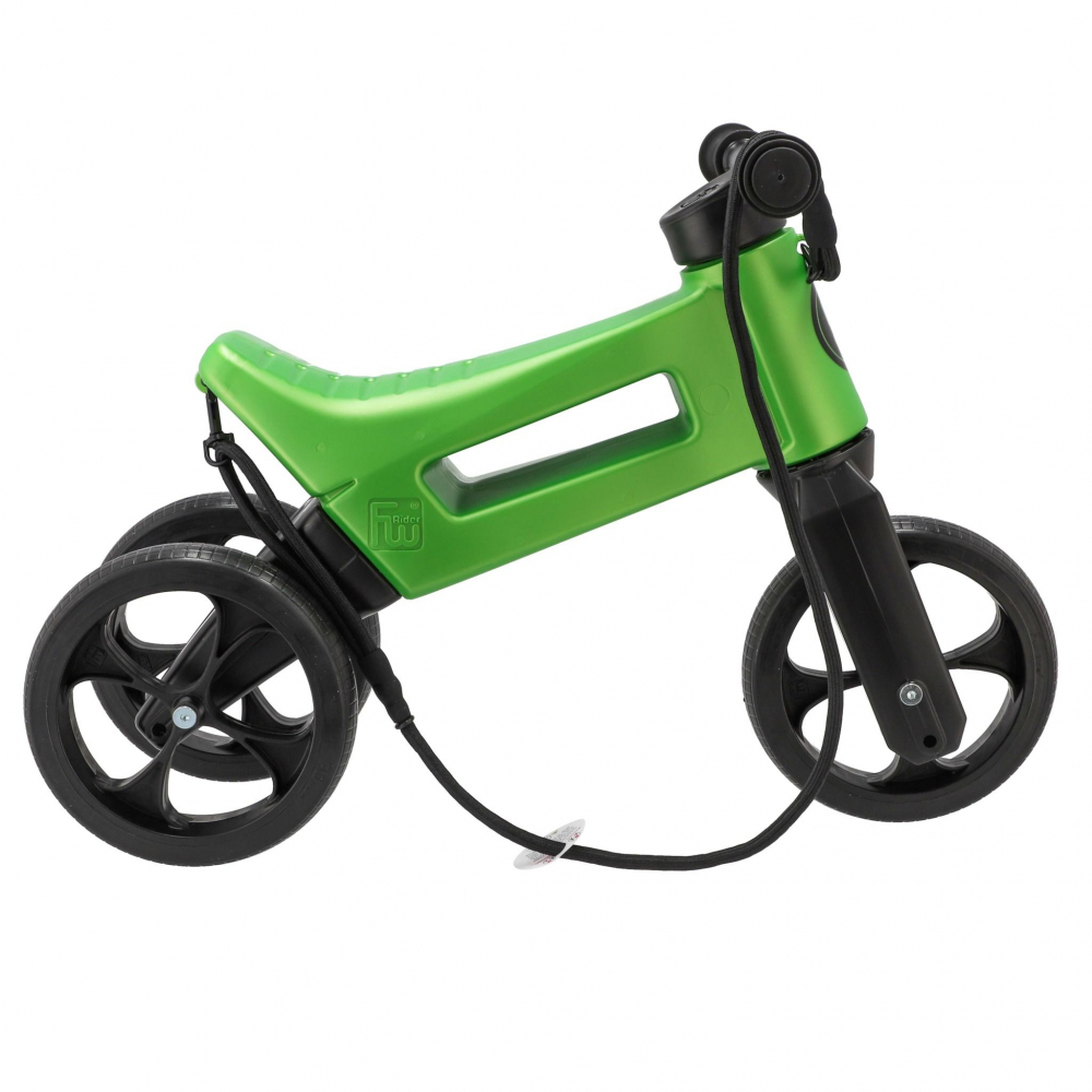 Bicicleta fara pedale 2 in 1 Funny Wheels Rider SuperSport Metallic Green - 5