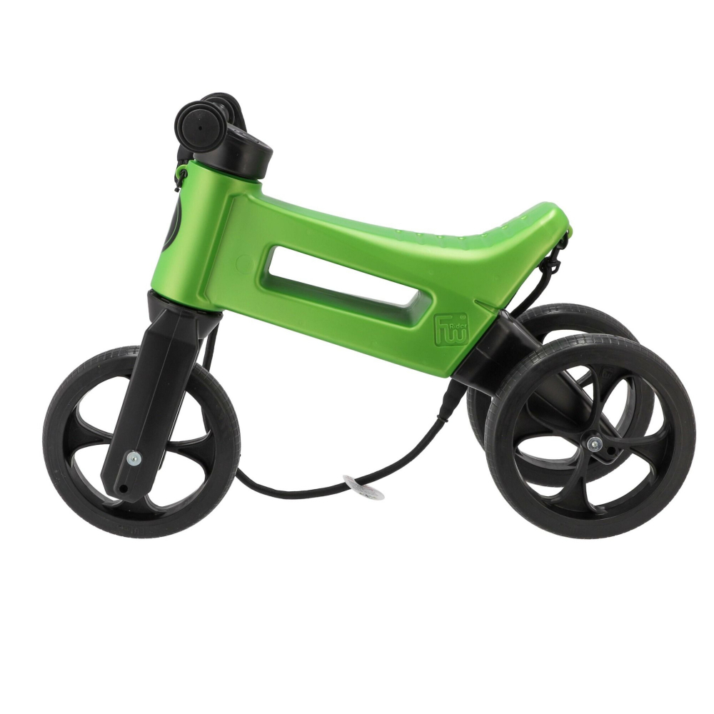 Bicicleta fara pedale 2 in 1 Funny Wheels Rider SuperSport Metallic Green - 7