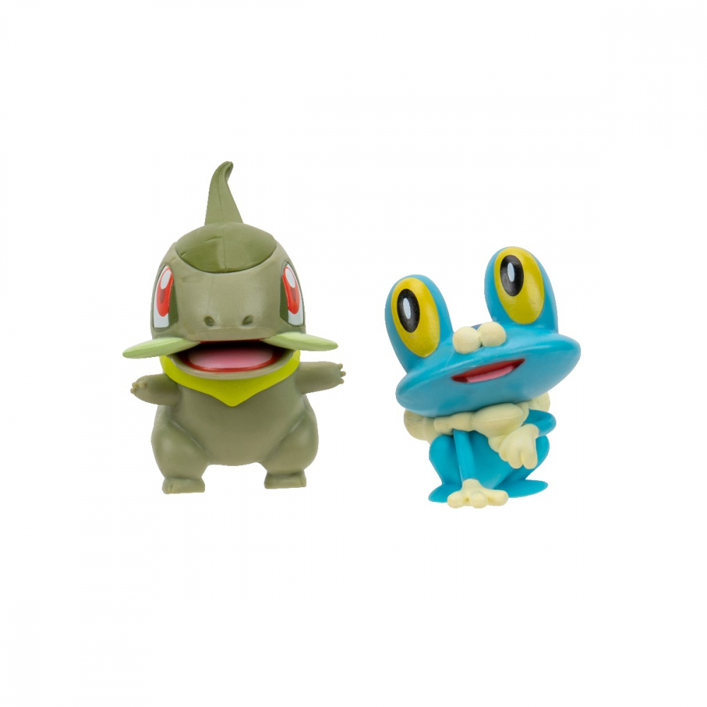 Pachet figurine de actiune Pokemon Axew si Froakie
