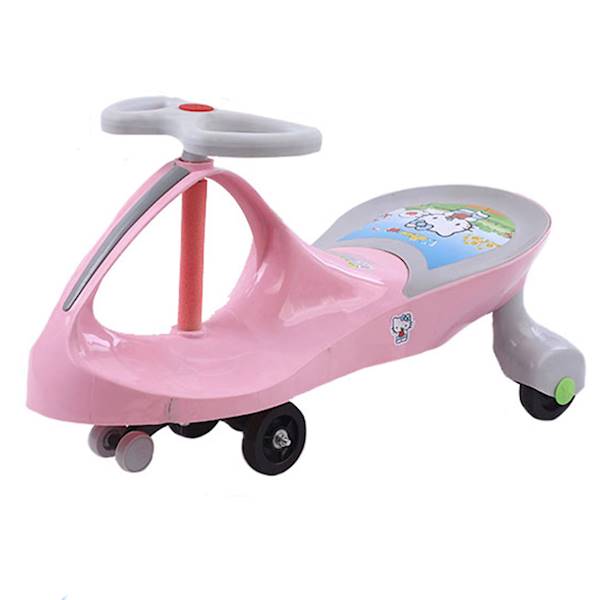 Vehicul fara pedale pentru copii PlasmaCar Pink - 6