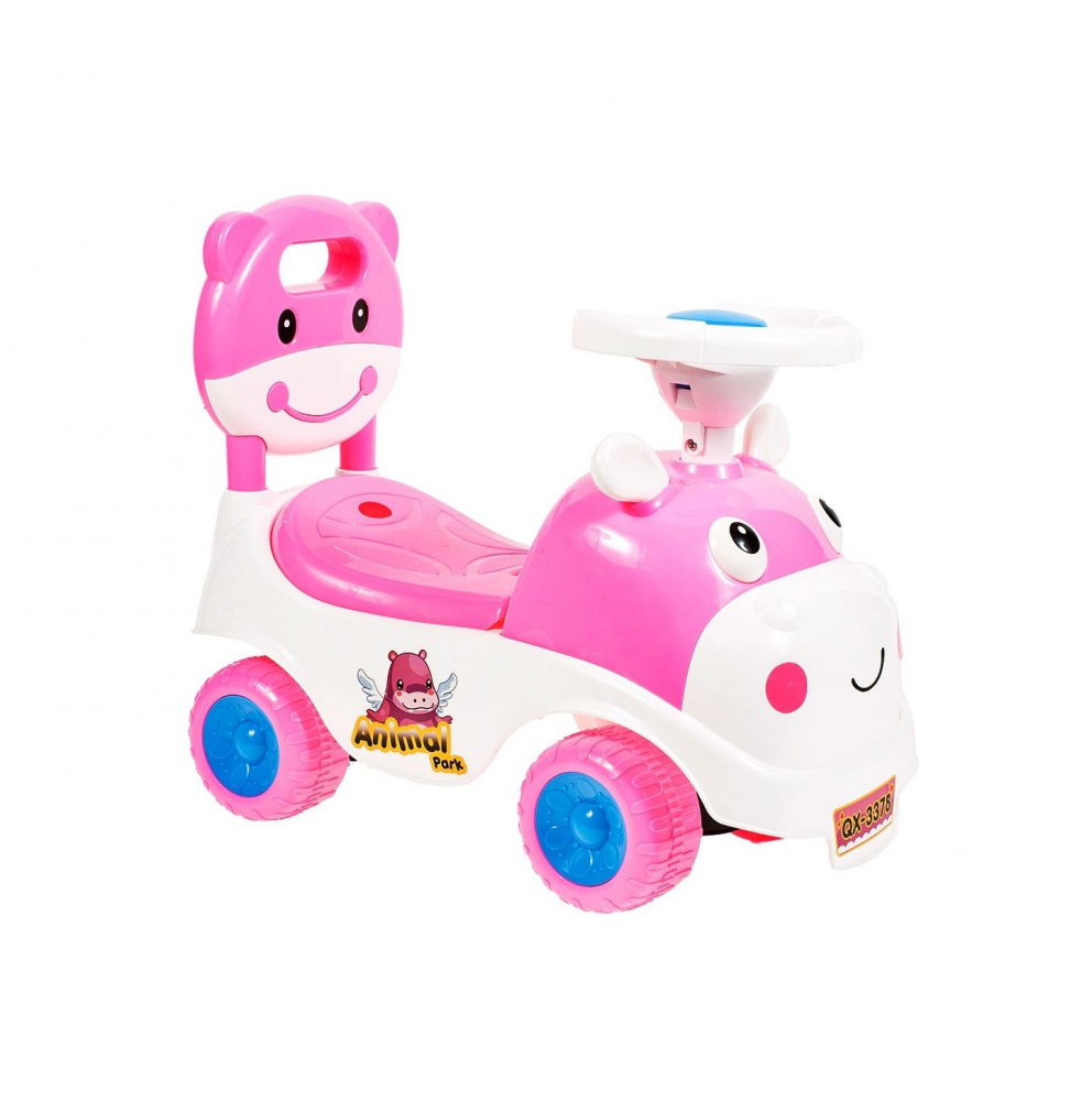 Masinuta fara pedale MalPlay Hipcio Walker Pink - 5