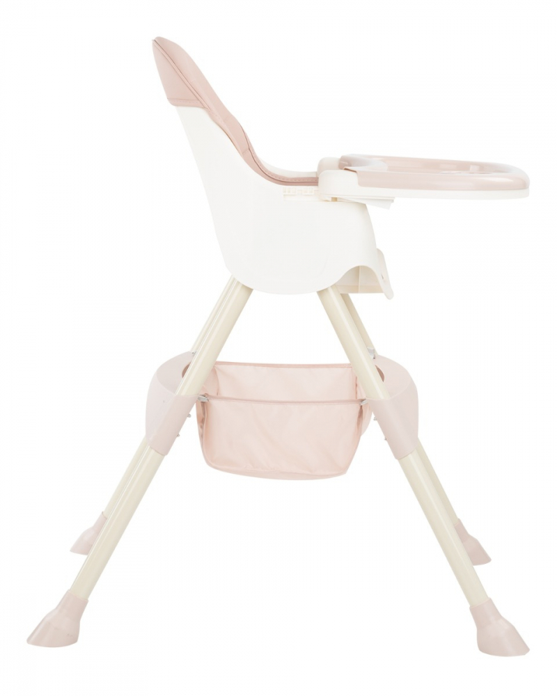 Scaun de masa KikkaBoo 2 in 1 cu picioare pliabile Brie Pink 2023 - 3 | YEO