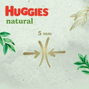 Scutece chilotel Huggies Natural Pants nr 3 6-10 kg 58 buc - 2 | YEO