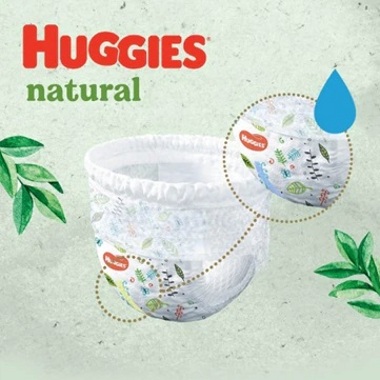 Scutece chilotel Huggies Natural Pants nr 3 6-10 kg 58 buc - 3 | YEO