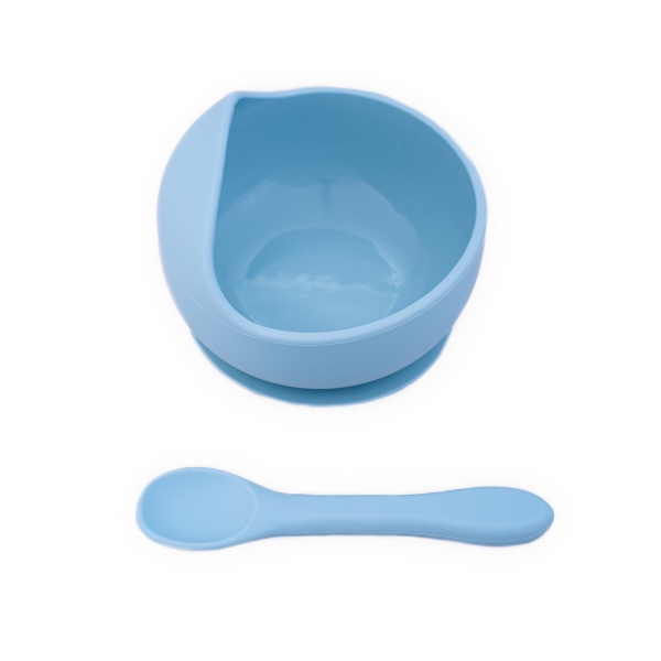 Set diversificare complet Oaki pentru copii din silicon Bleu - 1 | YEO