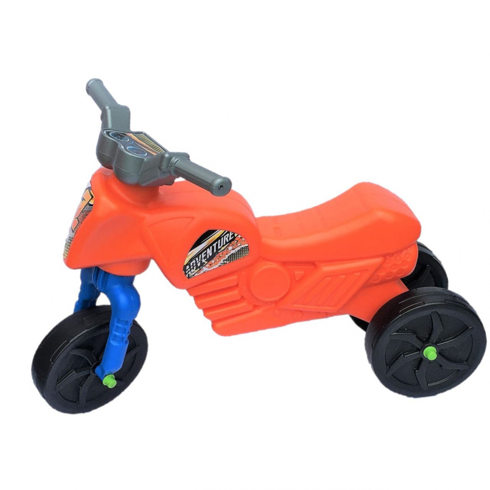 Tricicleta fara pedale portocalie Burak Toys