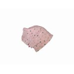Caciula Pink Stars cu bordura KidsDecor in strat dublu 35-39 cm