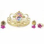Diadema si set de bijuterii Disney Princess 4 piese
