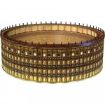 Puzzle 3D Led Colosseum 216 piese