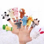 Set 10 marionete pentru degete animale