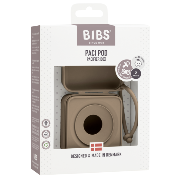 Cutie multifunctionala pentru depozitare suzete Bibs Dark Oak - 3 | YEO