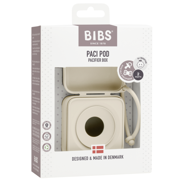 Cutie multifunctionala pentru depozitare suzete Bibs Ivory - 3 | YEO