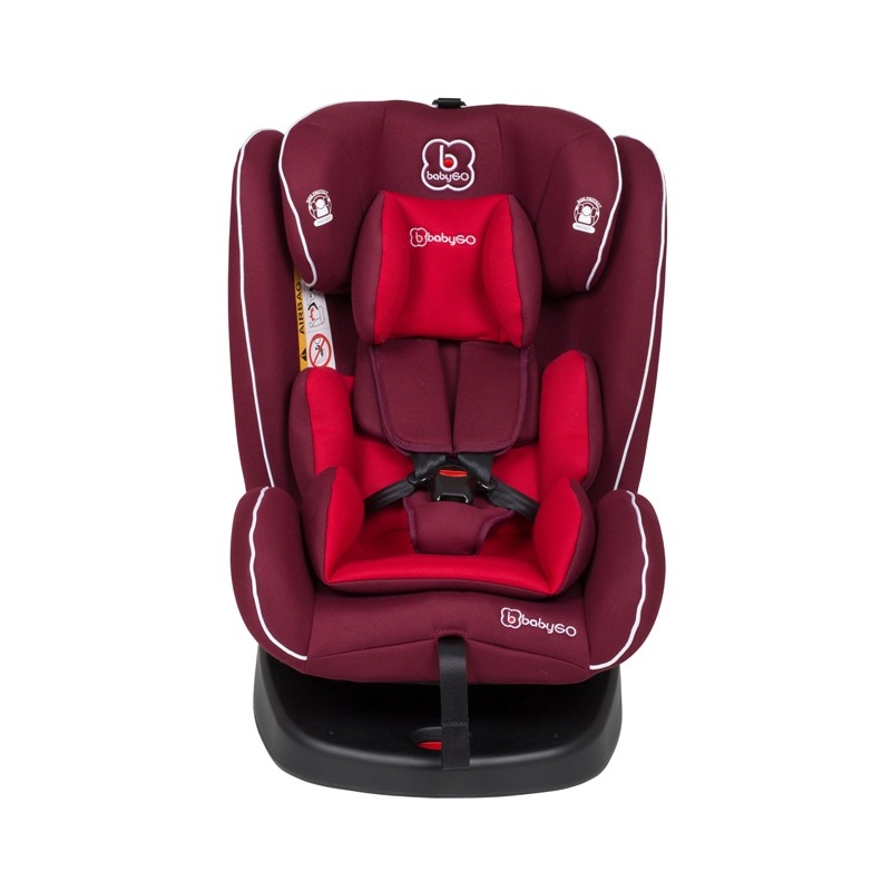 Scaun auto BabyGo rotativ cu isofix Nova 360 Red 0-36 kg