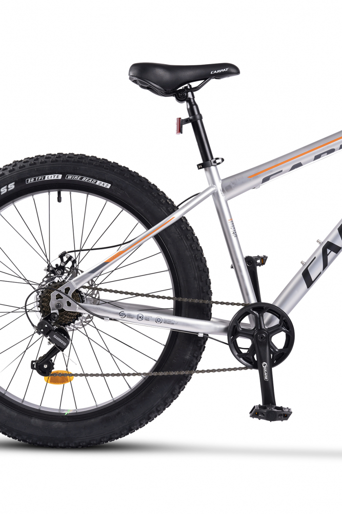 Bicicleta MTB-Fat Bike Carpat Aventus C26217A 26 Inch griportocaliunegru - 1