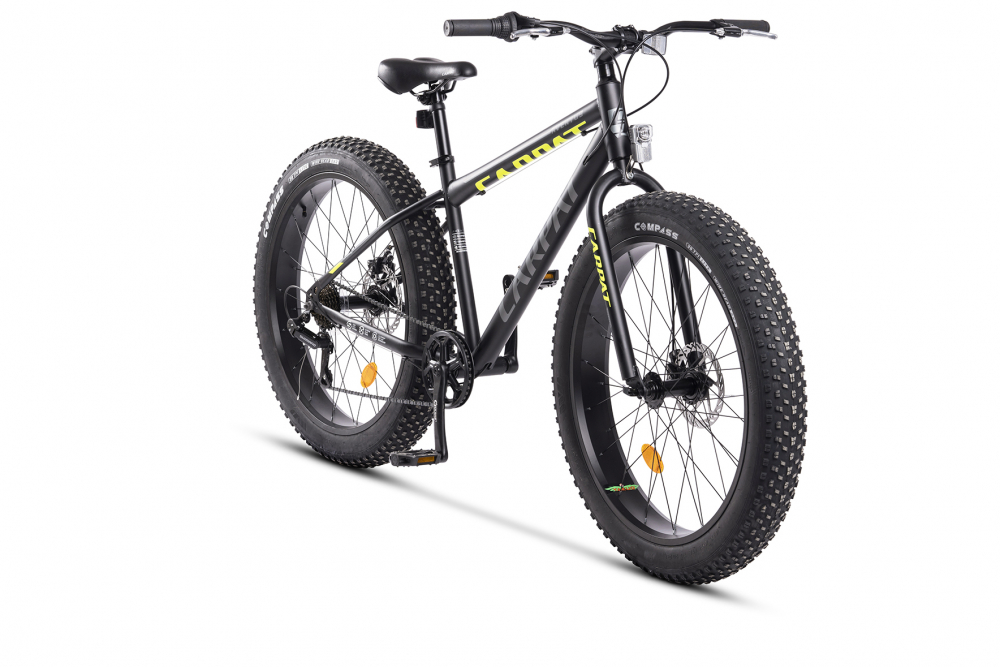 Bicicleta MTB-Fat Bike Carpat Aventus C26217A 26 Inch negrugrigalben