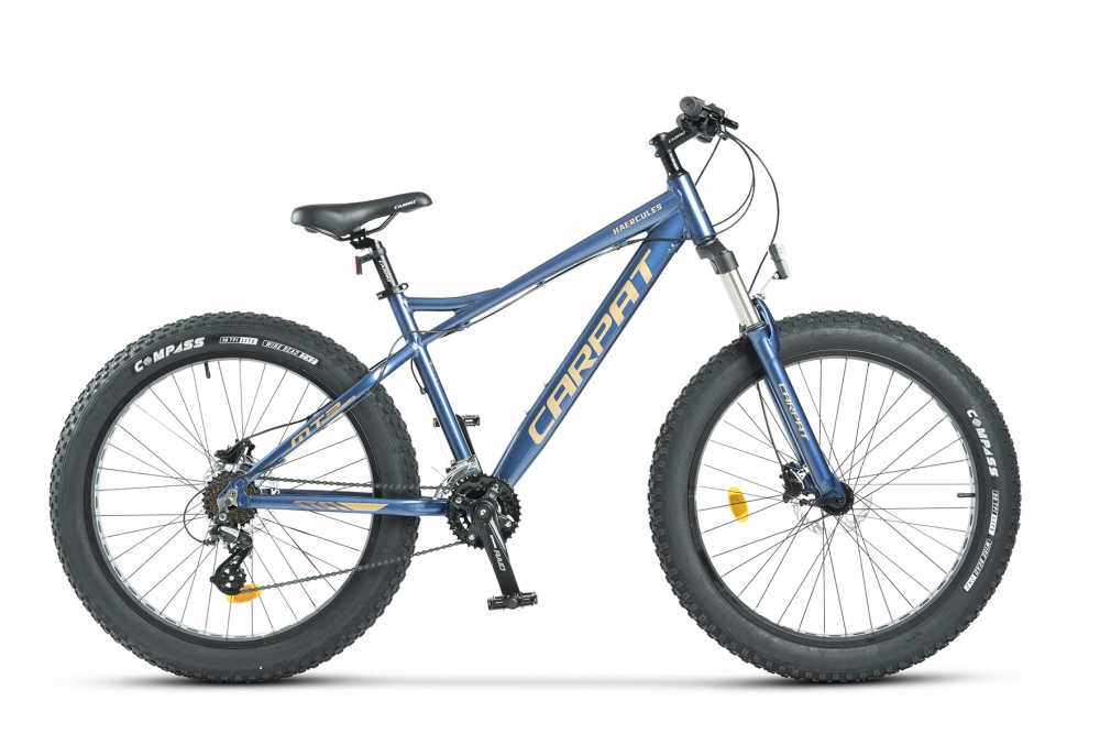 Bicicleta MTB-Fat Bike Carpat Haercules C26278H 26 Inch albastrucrem - 5