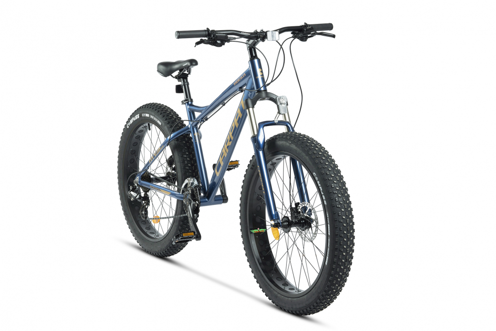 Bicicleta MTB-Fat Bike Carpat Haercules C26278H 26 Inch albastrucrem
