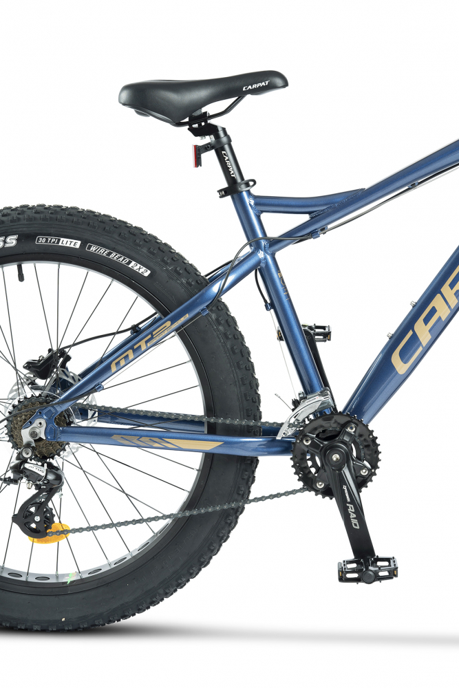 Bicicleta MTB-Fat Bike Carpat Haercules C26278H 26 Inch albastrucrem - 2