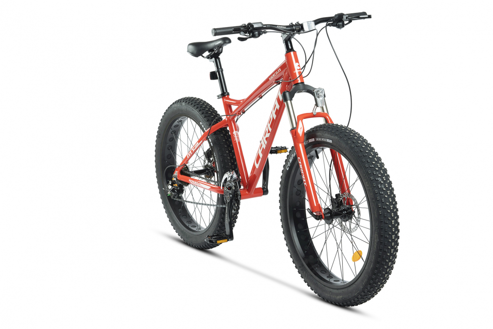 Bicicleta MTB-Fat Bike Carpat Haercules C26278H 26 Inch rosualb Bicicleta