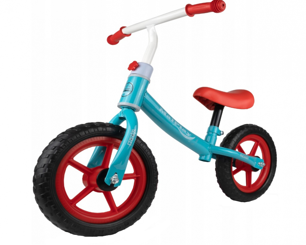 Bicicleta fara pedale MalPlay cu roti EVA 12 inch Bicolor