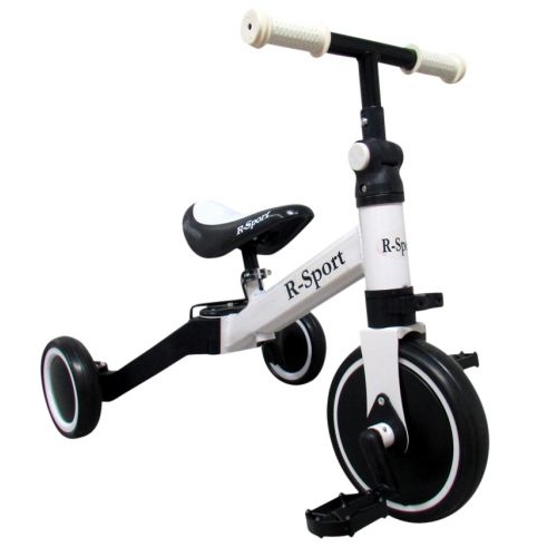 Bicicleta Multifunctionala R-sport 4 In 1 Cu Pedale Detasabile P8 Alb