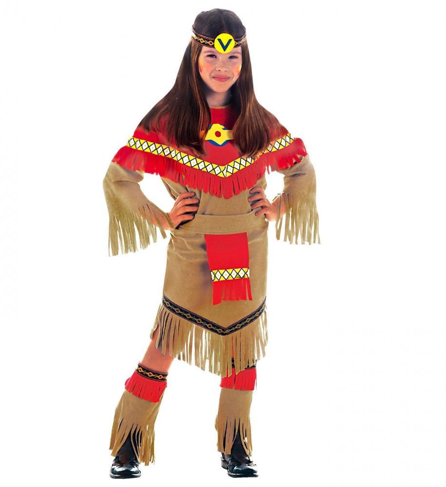 Costum Indianca - 8 - 10 ani / 140 cm