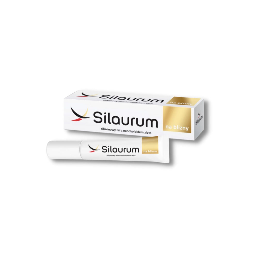 Gel siliconic Solinea Silaurum cu nanocoloid auri pentru cicatrici 15 ml