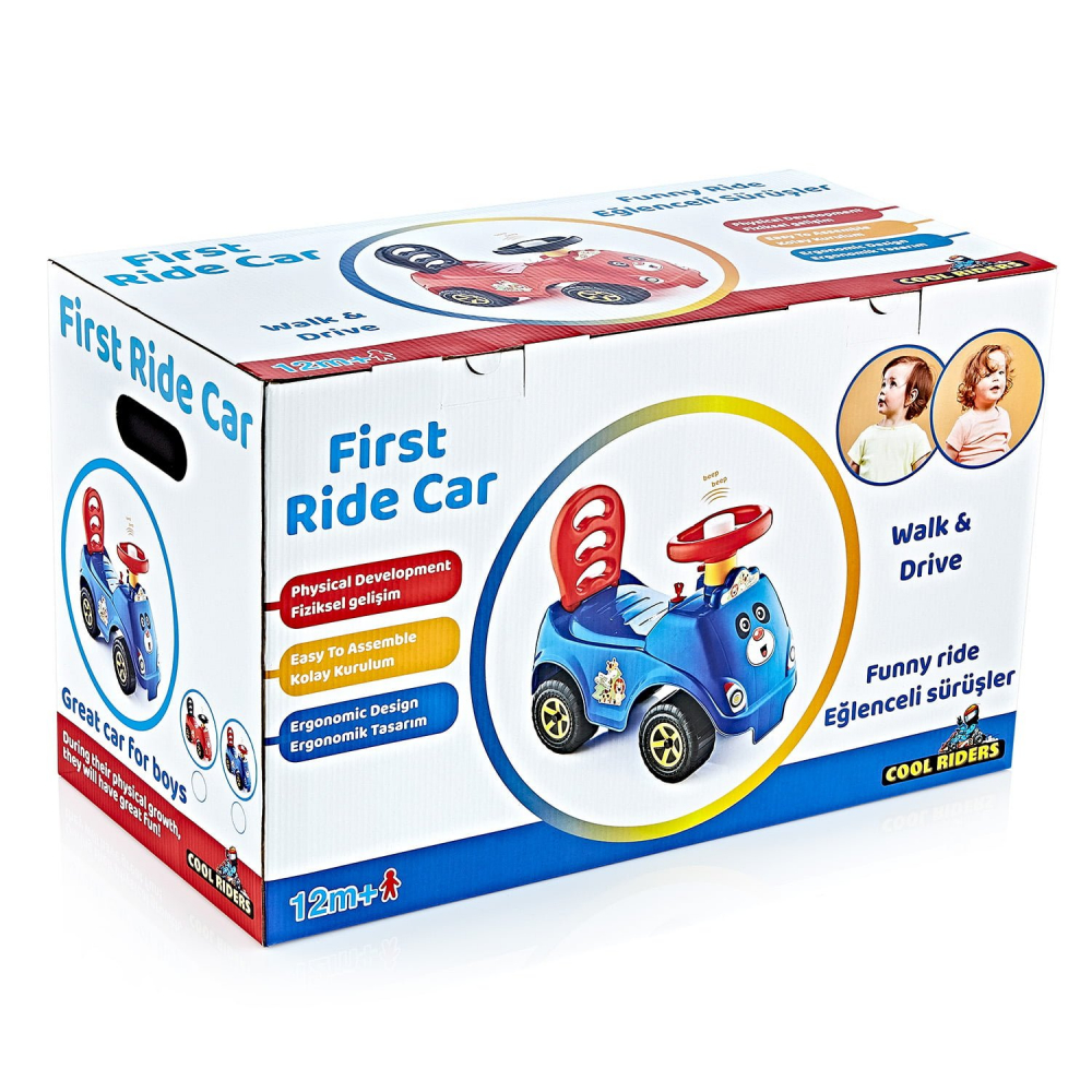 Masinuta fara pedale First Ride Blue - 2 | YEO