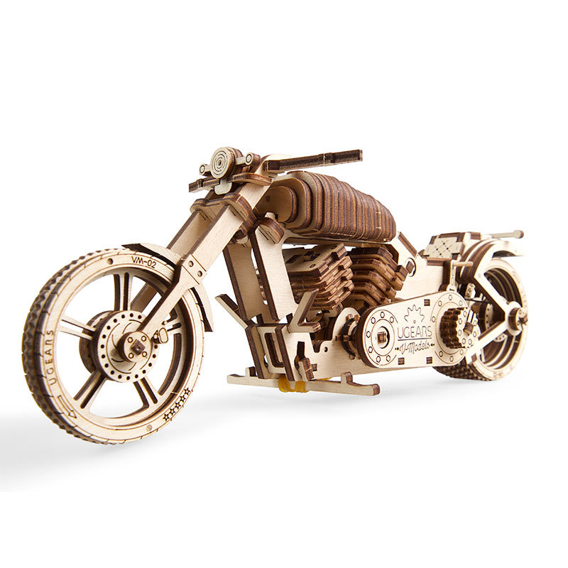 Puzzle 3D Model asamblat Motocicleta VM-02