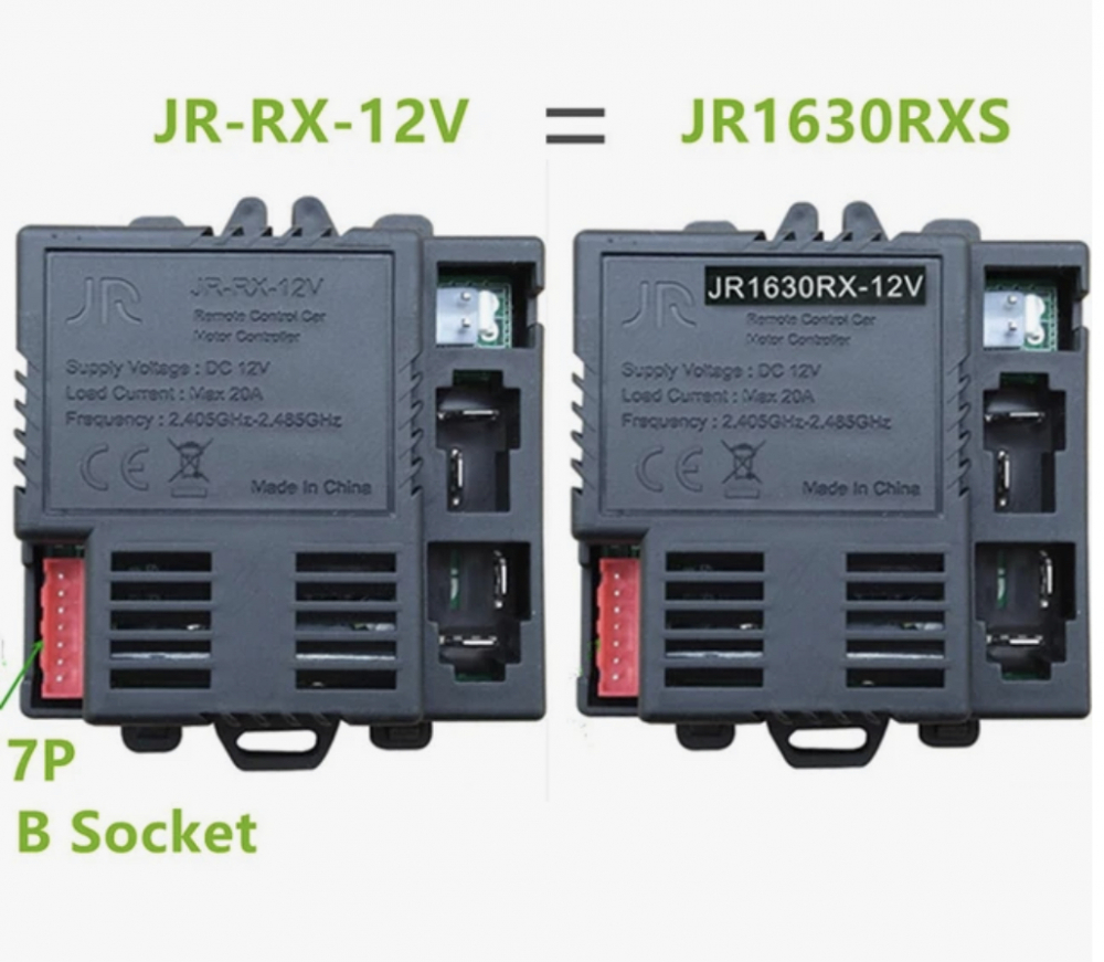 Modul pentru telecomanda masinuta electrica JR-1630RX 12V 2.4 GHz