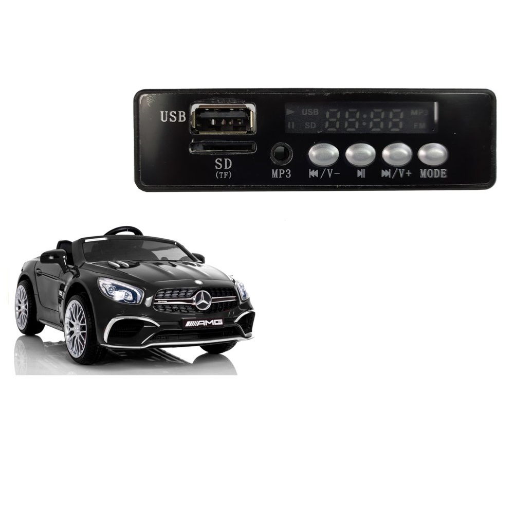 Unitate audio Mp3 pentru masinuta electrica Mercedes SL65 - 1