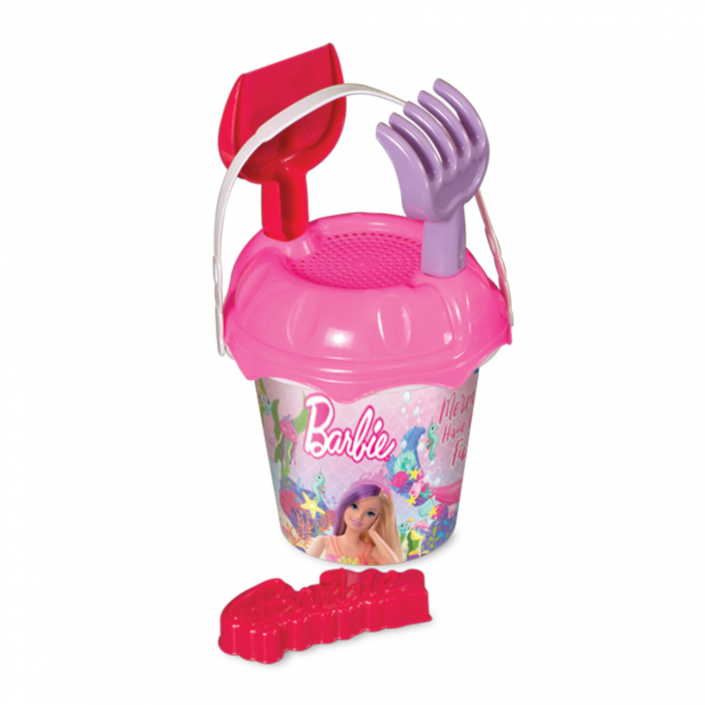 Roaba cu accesorii de nisip Barbie Roz Accesorii