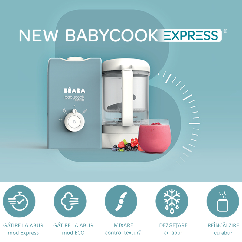 Robot Beaba Babycook Express baltic blue - 4 | YEO