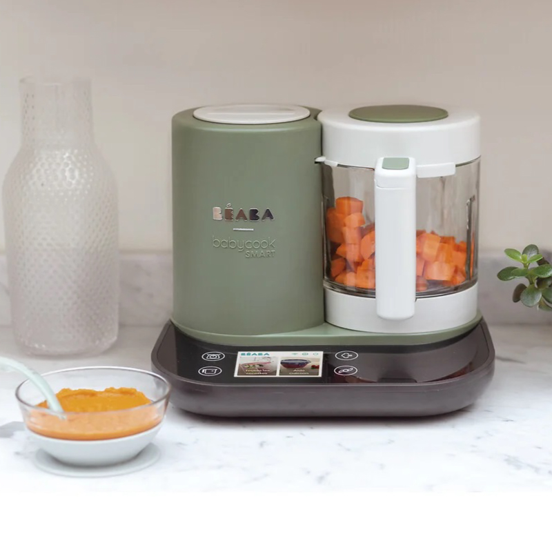 Robot Beaba Babycook Smart + Wi-Fi Grey Green - 4 | YEO